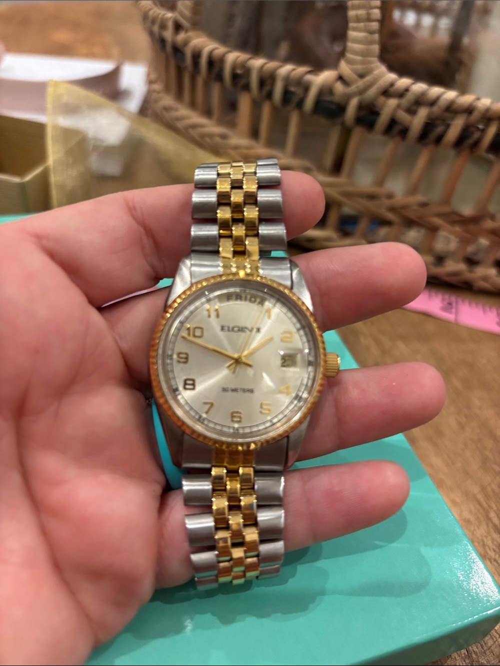 Elgin Vintage Mens Watch